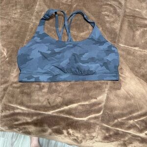 Woman’s size 14 lululemon athletica Camouflage Strappy Sports Bra